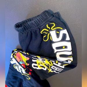 SpongeBob black jogger pants